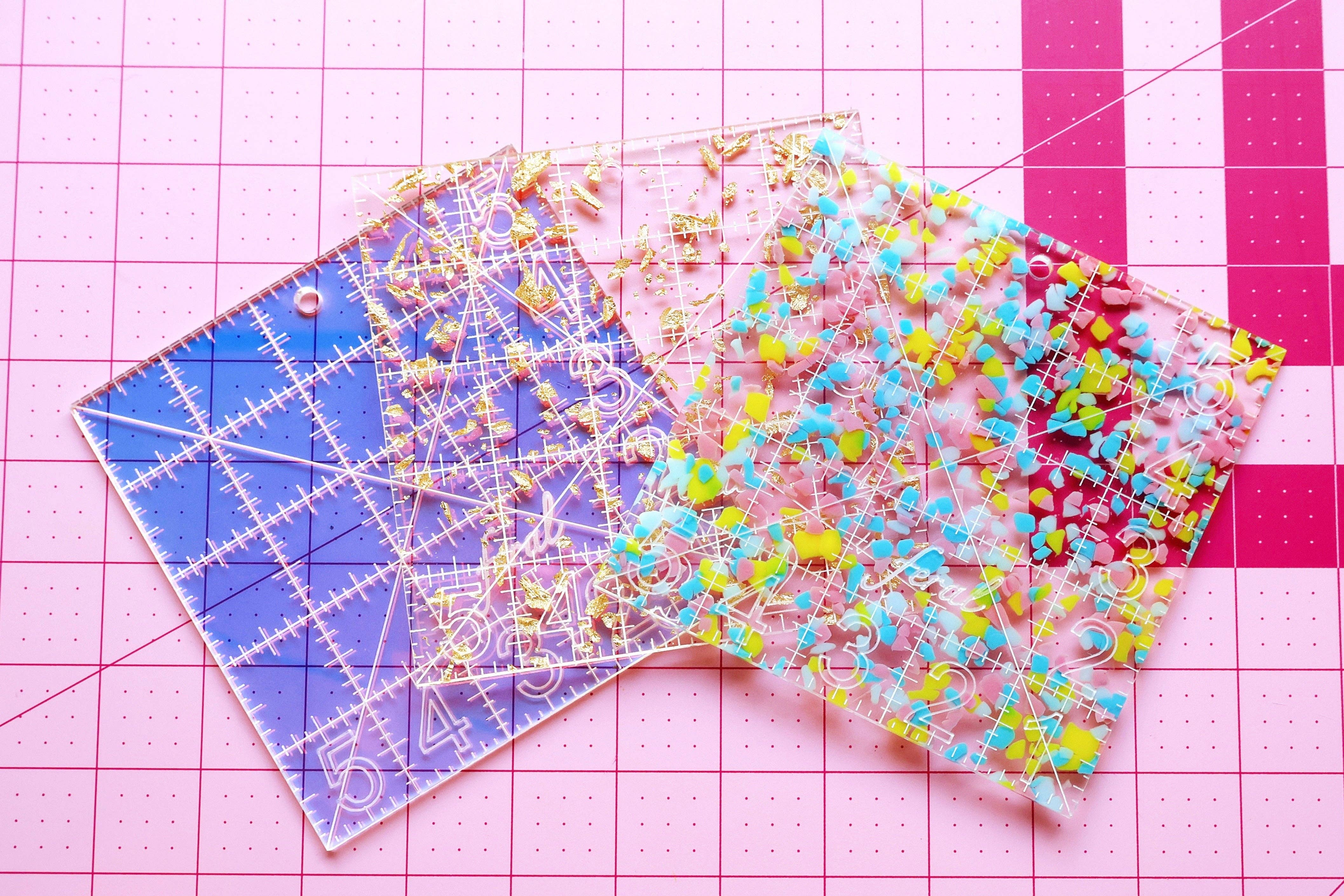 Feral Notions - Wholesale Craft Tool - Charm square ruler5