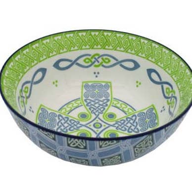 Bol en céramique Celtic High Cross pour la vente par Dublin Gift Company