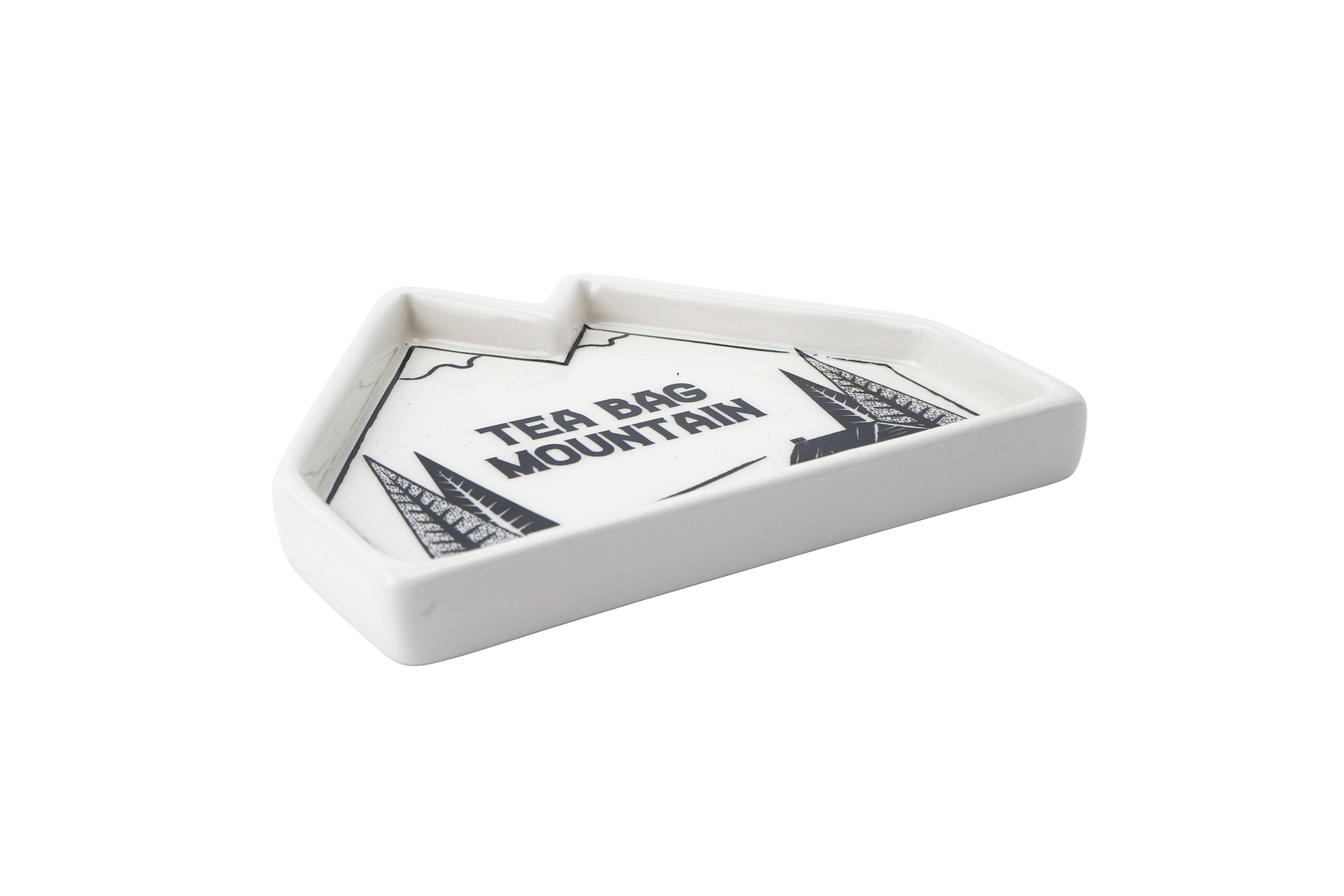 CGB Giftware – wholesale Decorative plate/dish/bowl – Great British Tea Co. 'Tea Bag Mountain' Dish in Gift Box4