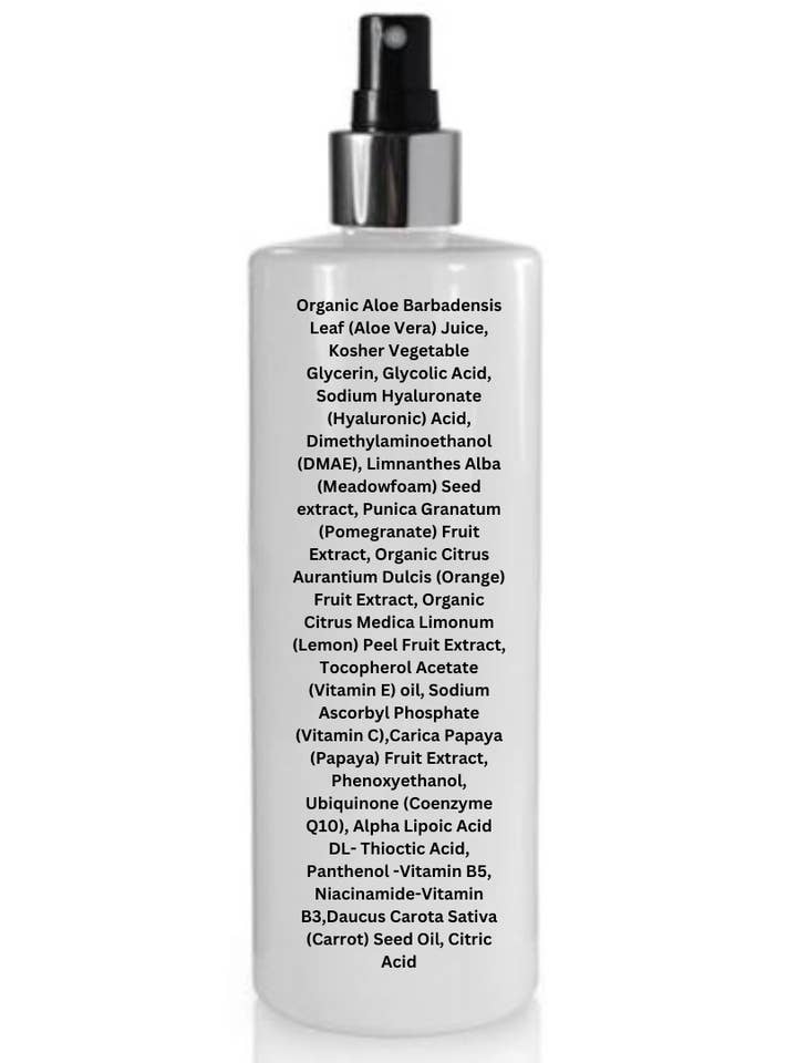 Back Bar Brightening Toner W/CoQ-10 - 8 oz - (Spa's Only) for wholesale by Renu Naturals