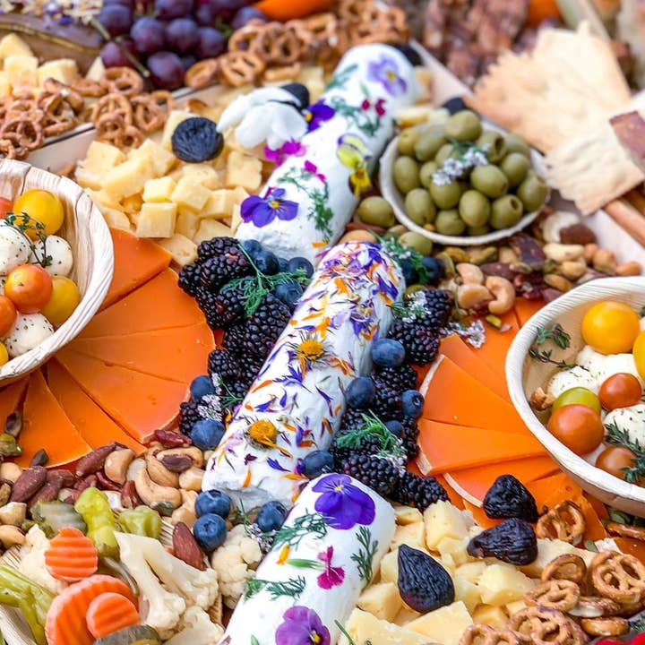 Five Finger Farms - Wholesale Cake/Cupcake Topper - Edible Flowers - Real & Natural Dried Flowers Garnish7