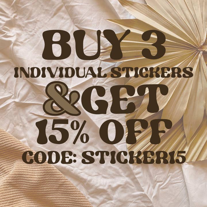 amarieacreates - Wholesale Sticker - Stay Wonderful Sticker1