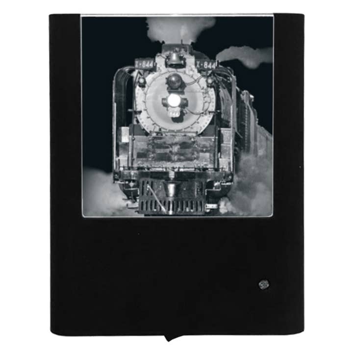 Engraved Train for wholesale by Nightlight Studio