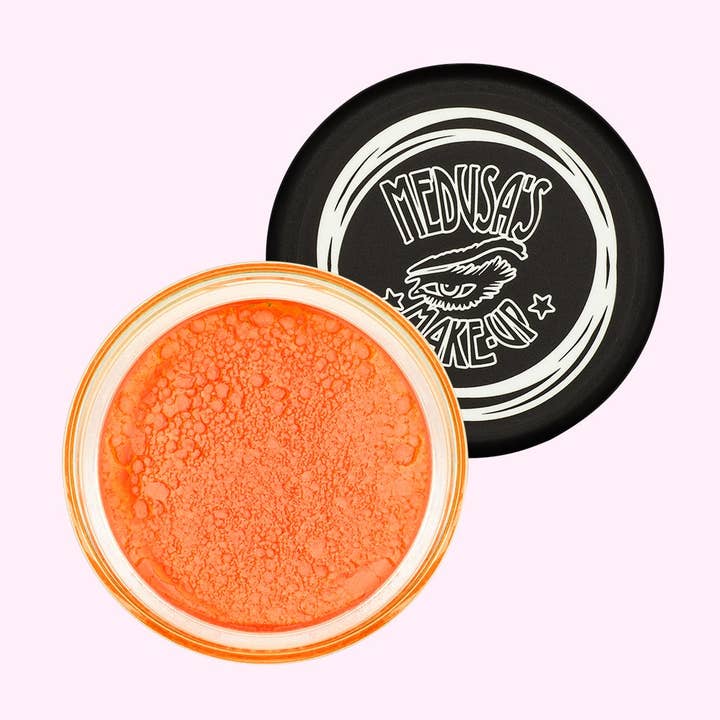 Medusa's Makeup - Wholesale Body Glitter/Shimmer - UV Neon Pigment Makeup - Fluorescent Orange