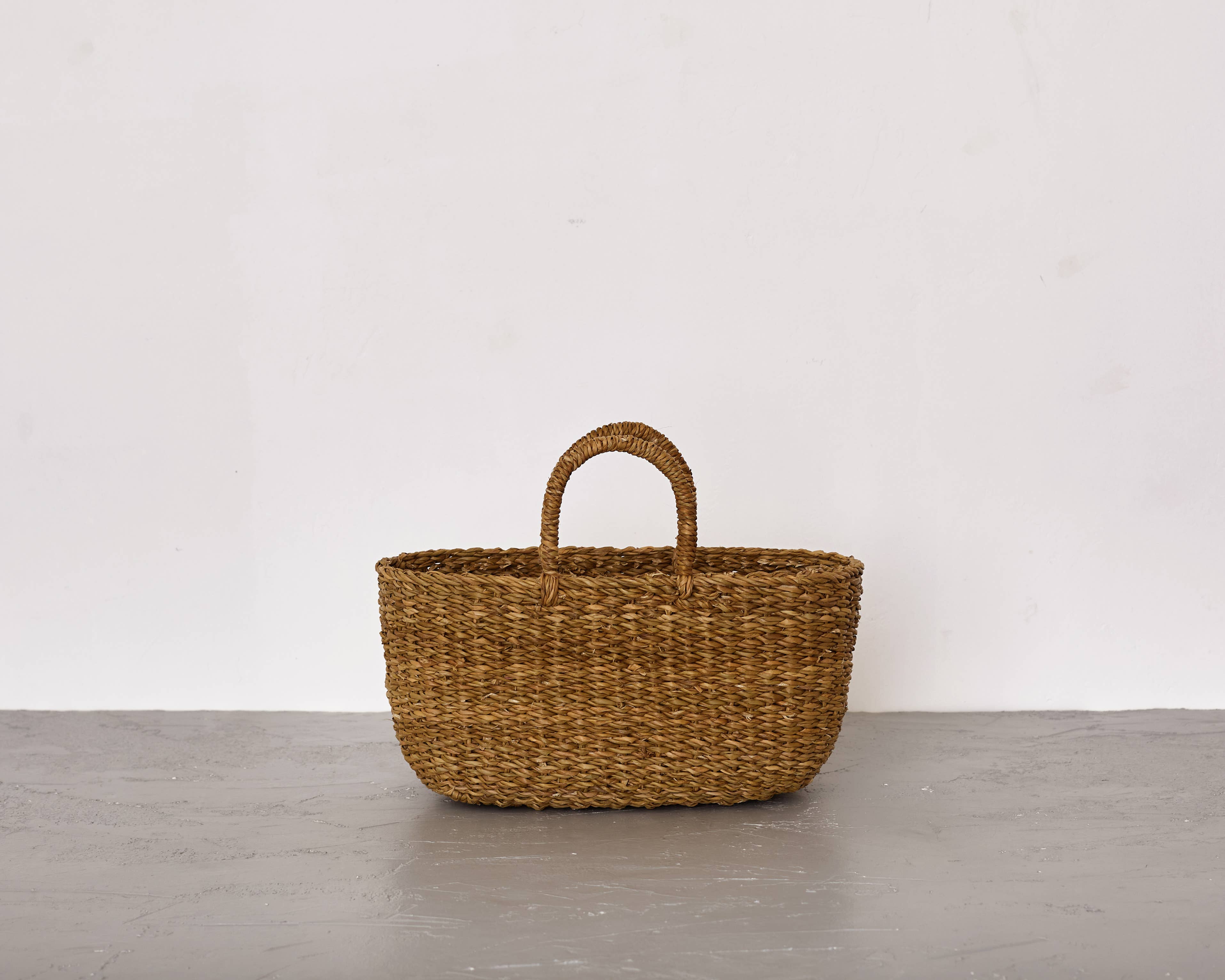 Will & Atlas - Wholesale Basket - Oval Gathering Basket, harvest, three sizes2