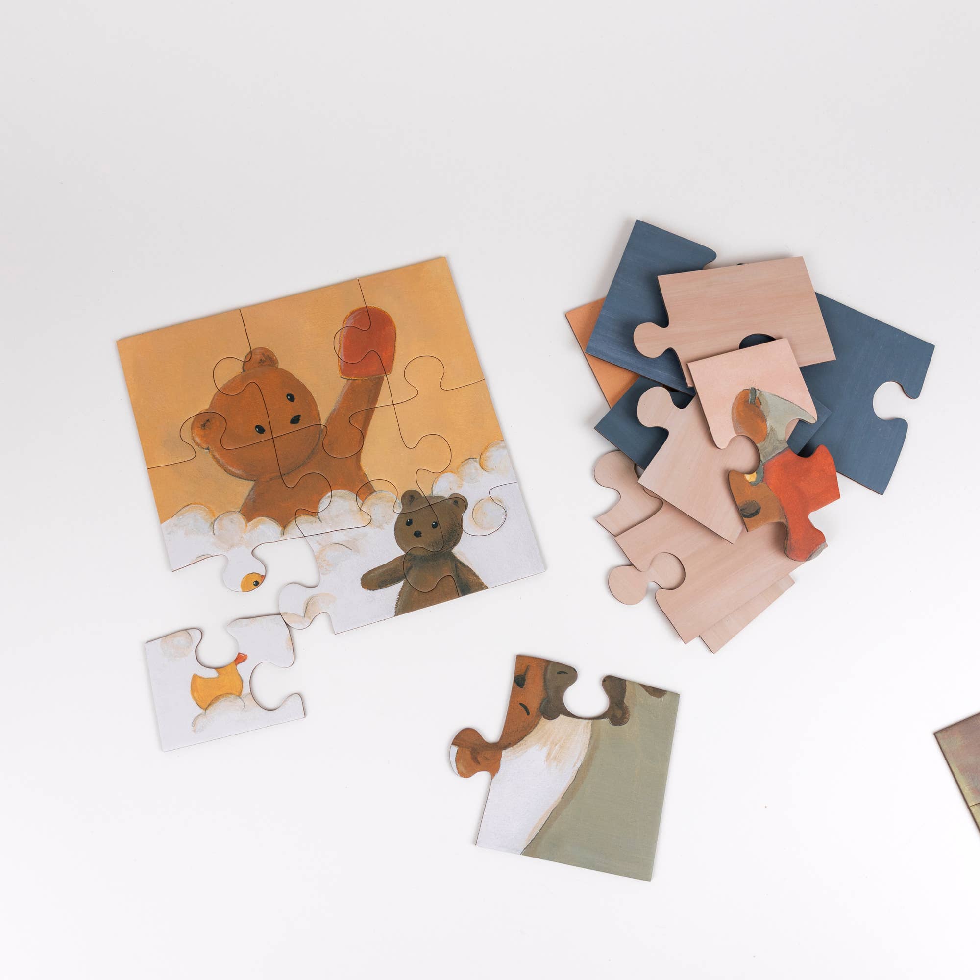 Egmont - Wholesale Puzzle - Kids -  4 Puzzles Marcel4