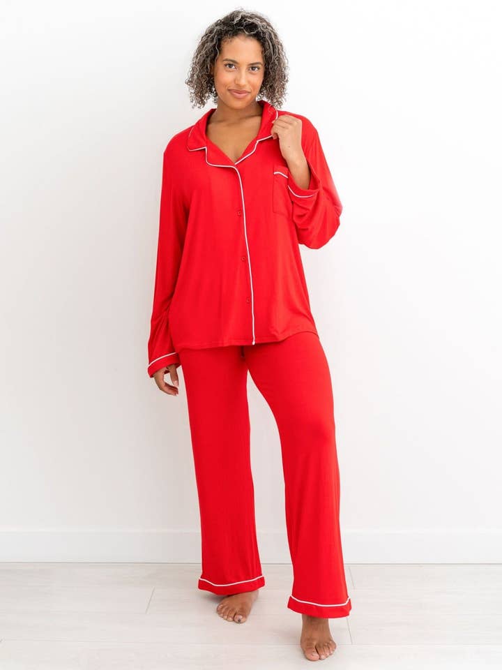 Lauren PJ's - Holiday Red for wholesale by Riot Theory