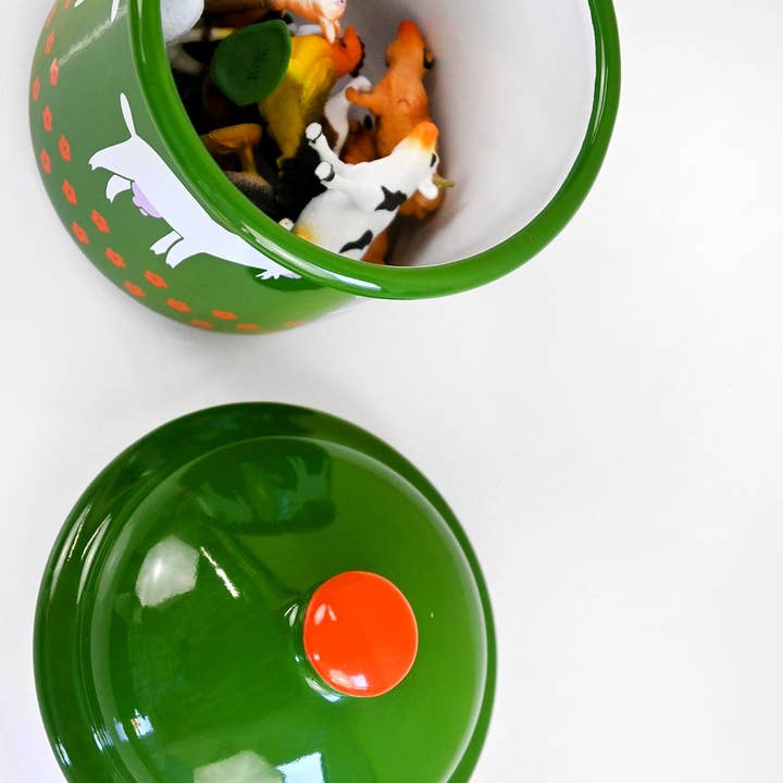 Natali Koromoto - Wholesale Food Storage Container - "GOAT" Enamel container10