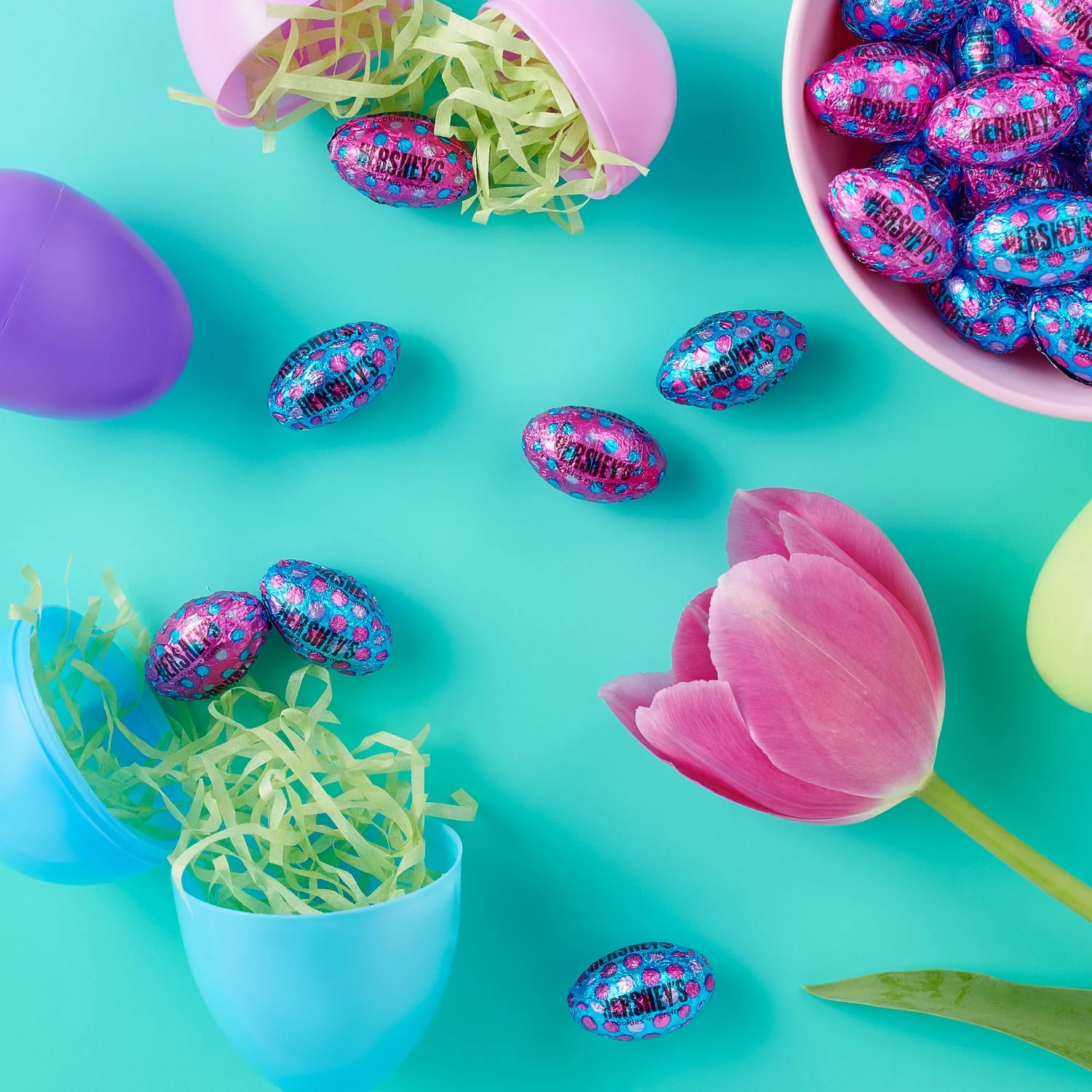 Candy In Bulk - Wholesale Chocolate Covered Sweets - Hershey's Cookies 'n' Creme Eggs – Polka Dot (Easter) – Bulk Value Pack4