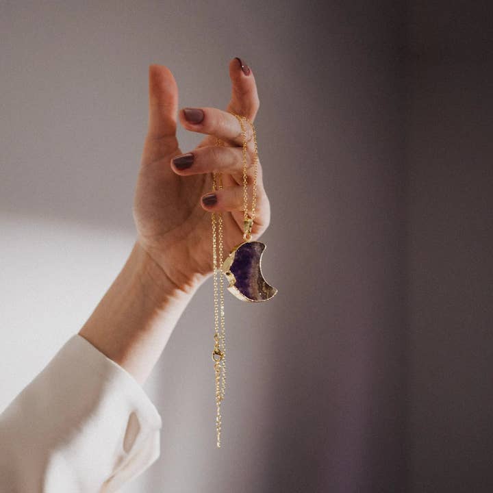 PHOEBE´S - Wholesale Pendant/Charm Necklace - Collar de amatista, piedra de nacimiento3