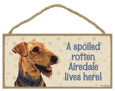 SJT Enterprises, Inc. - Wholesale Plaque - Dog plaques that are USA made that measure 5" x 10" in size0