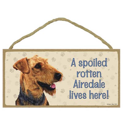 SJT Enterprises, Inc. - Wholesale Plaque - Dog plaques that are USA made that measure 5" x 10" in size