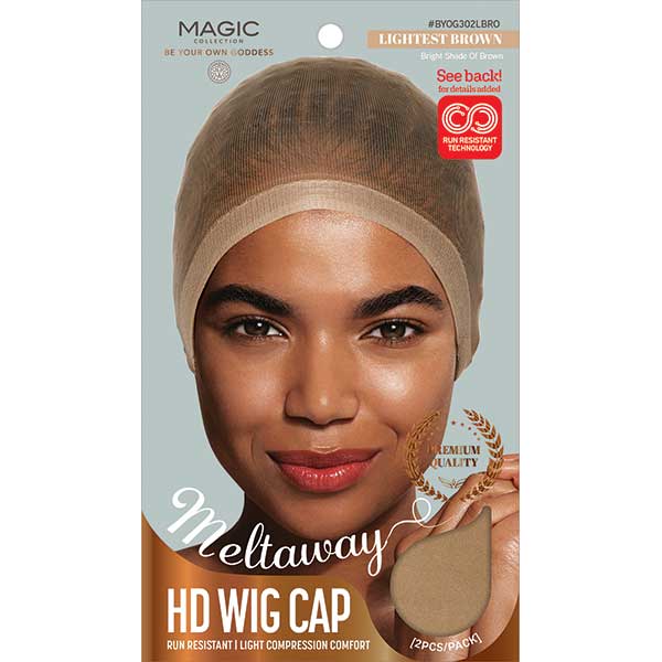 Majestic Wholesale - Vendita all'ingrosso Parrucca/toupet - CUFFIA PER PARRUCCA MELTAWAY HD DI ALTA QUALITÀ, COLORI ASSORTITI (12 PEZZI)1