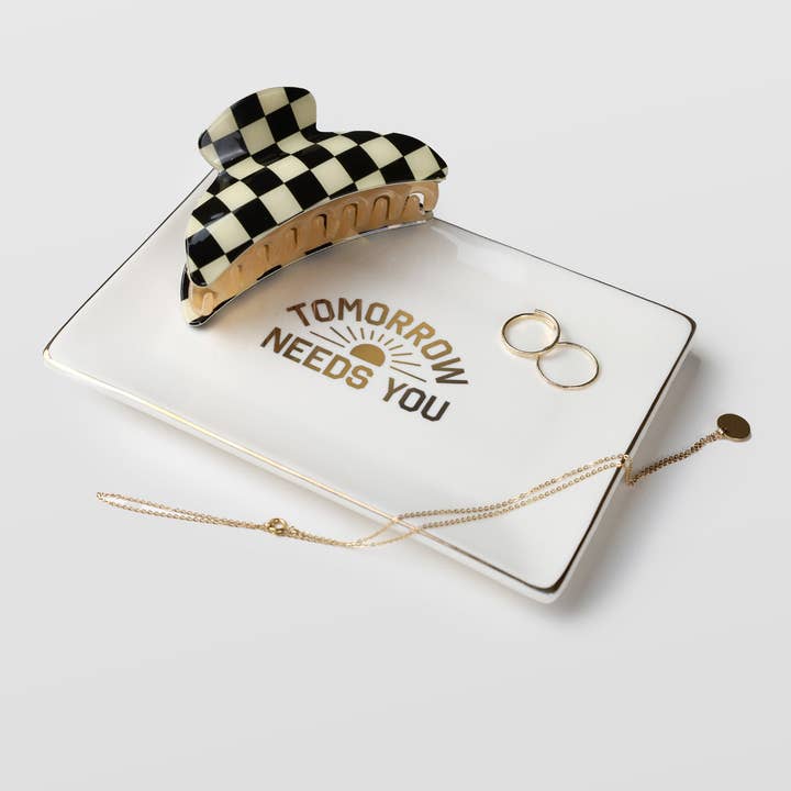 To Write Love on Her Arms - Wholesale Decorative Tray - Tomorrow Needs You Catchall Tray