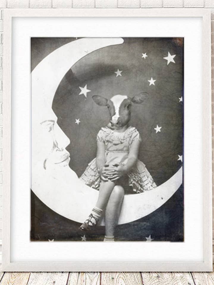 Cow Print, Farm Country Style, Nursery Rhyme, Baby for wholesale by The Wild Oddisorium