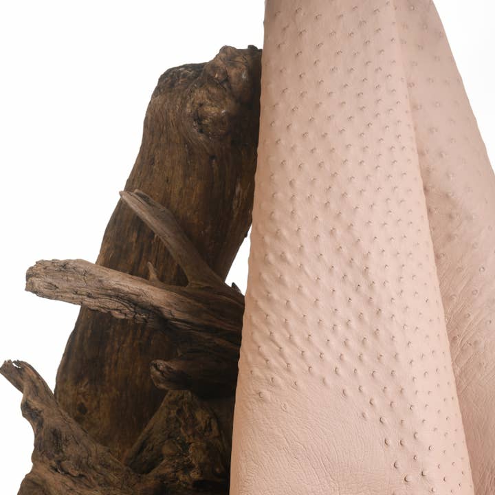 Rosa Puderstrutsläder för wholesale av MAISON SOLER TANNERIE