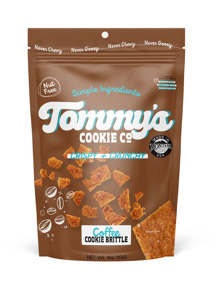 Tommy's Cookie Co. Coffee Cookie Brittle for wholesale by Tommy's Cookie Co.