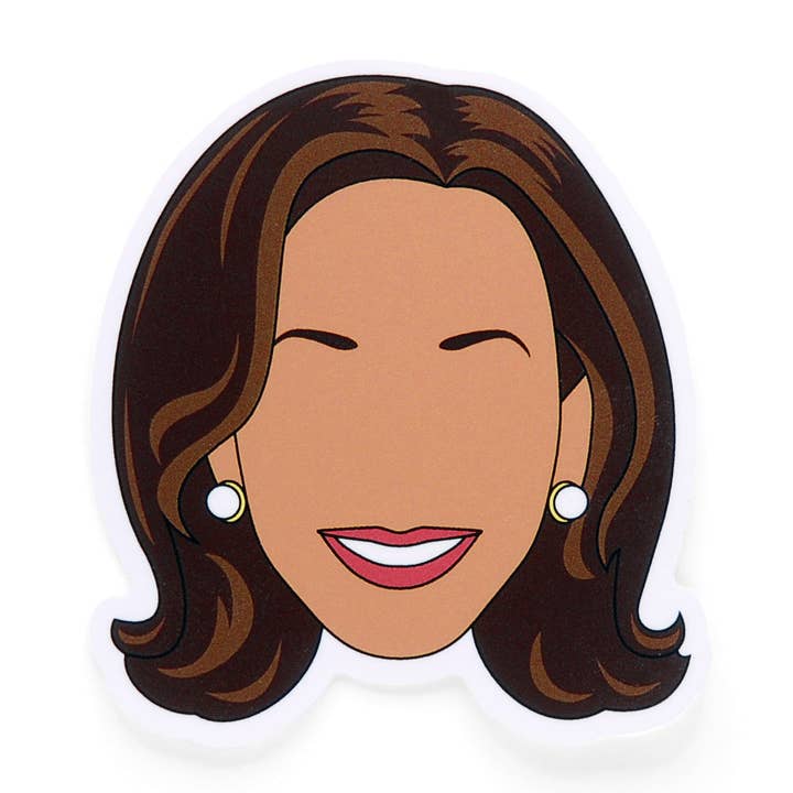 Sticker geïnspireerd op Kamala Harris voor wholesale door Makin' It Hers