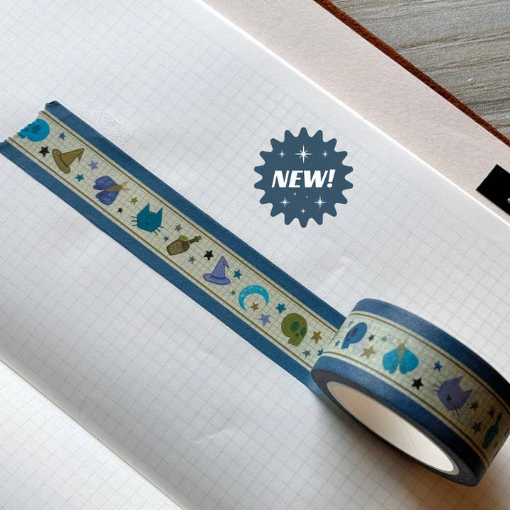 Cinta Washi Elemento de la Hora de la Bruja Verde para venta al por mayor de Doohickle Designs