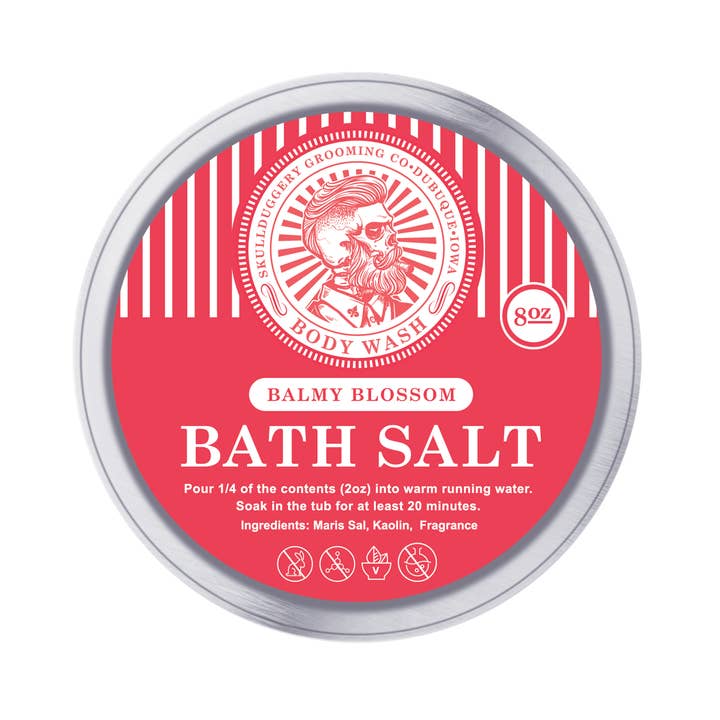 Badesalz vom Toten für den Großhandel von Skullduggery Grooming Co.