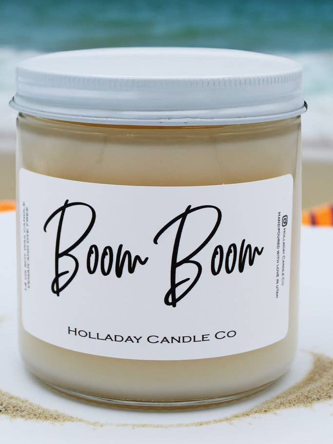 Candela per aromaterapia Boom Boom per la vendita all'ingrosso da parte di Holladaycandleco