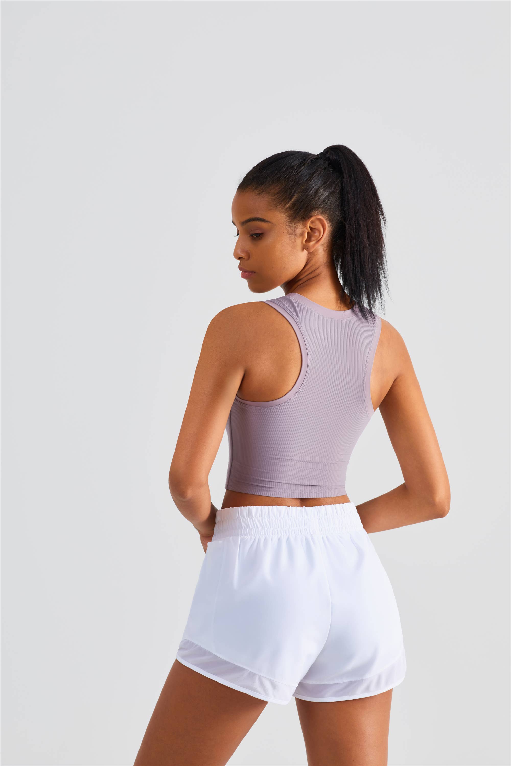 91thelabel - Vendita all'ingrosso Canotta - Donna - Canotta a coppa sagomata a costine Malibu19