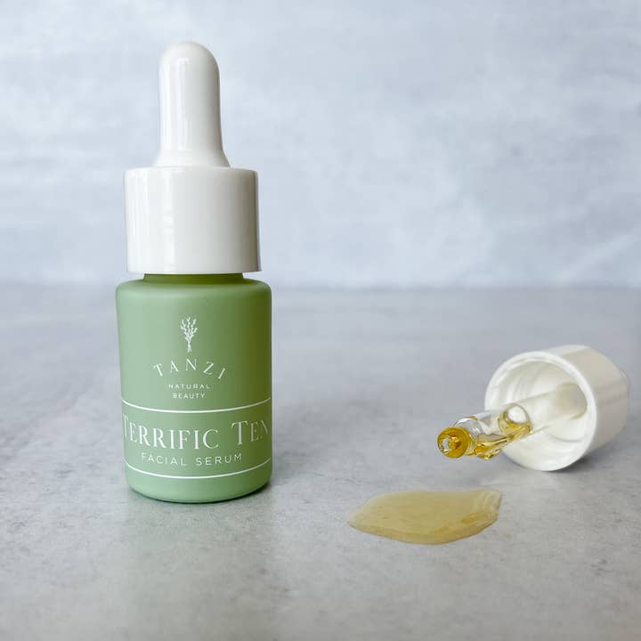 Tanzi Natural Beauty, LLC - Wholesale Facial Serum/Concentrate - Terrific Ten Facial Serum