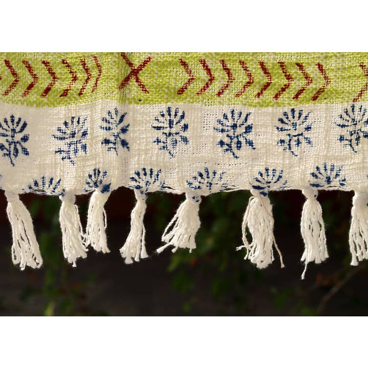 Bhawana Handicrafts - Vendita all'ingrosso Plaid - Coperta in cotone fatta a mano, copridivano, telo da spiaggia Boho