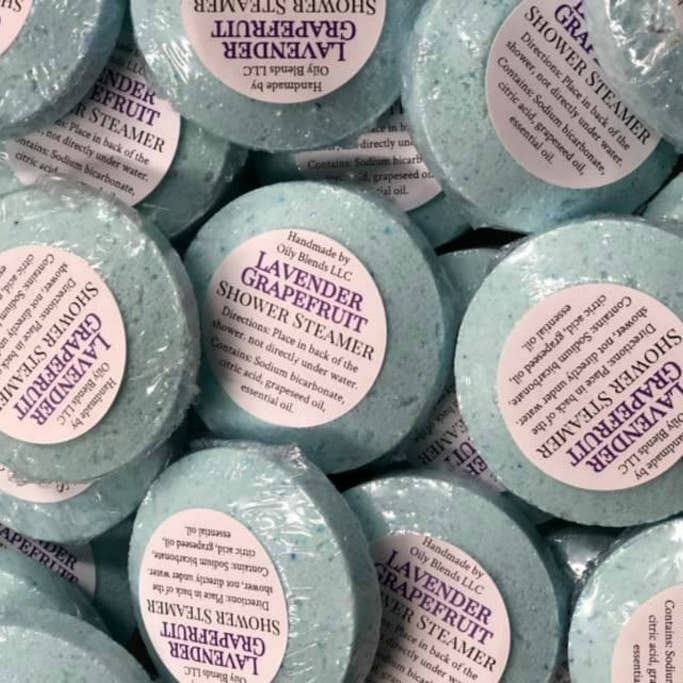 Oily Blends - Wholesale Shower Steamer/Bomb - Essential Oil Shower Steamers - 14 Scents