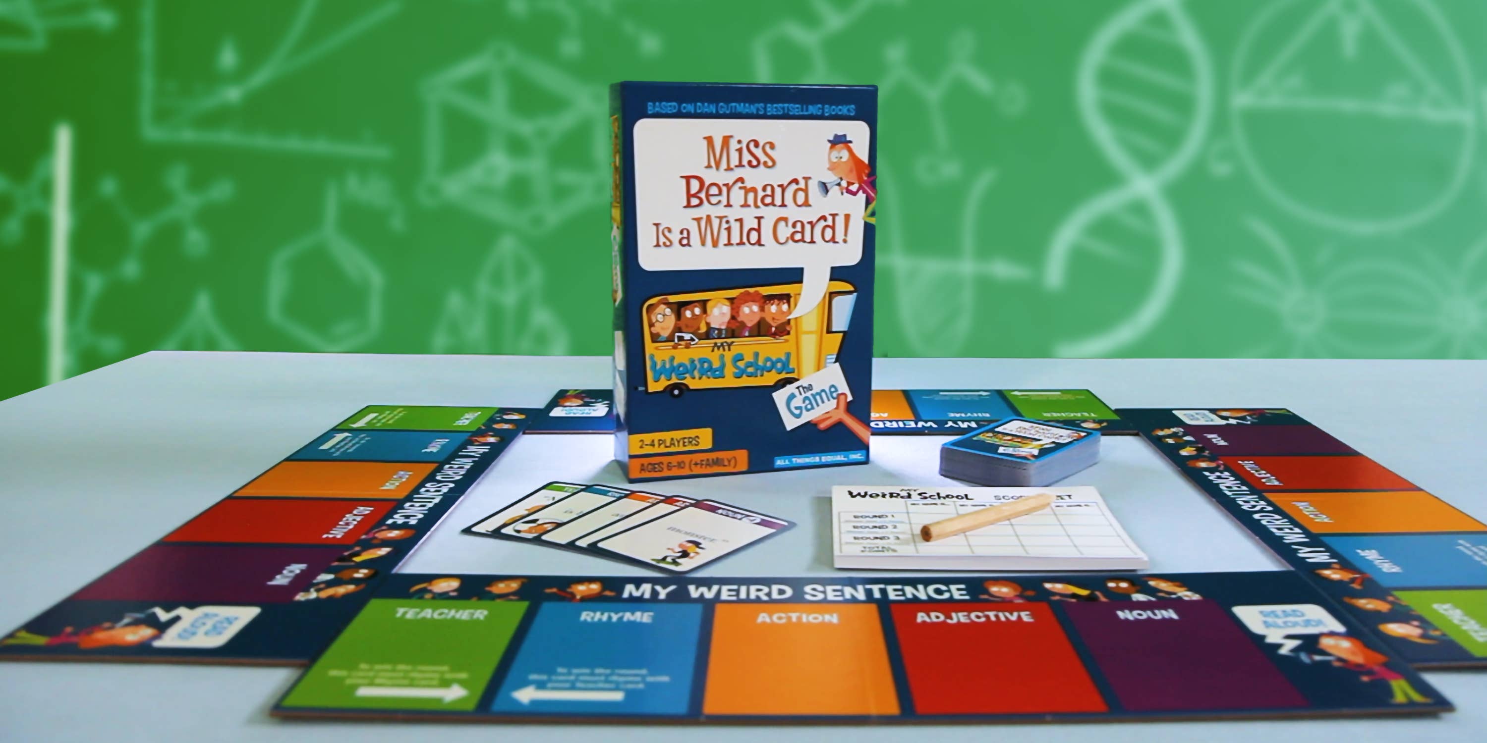 All Things Equal - A Miami Beach Game Company Since 1997 - Wholesale Card Game - Miss Bernard Is a Wild Card - The My Weird School Game5