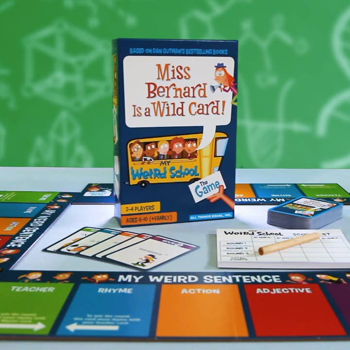 All Things Equal - A Miami Beach Game Company Since 1997 - Wholesale Card Game - Miss Bernard Is a Wild Card - The My Weird School Game5