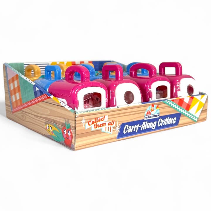 Toysmith - Wholesale Toy Set - Kids - Farm Fresh Carry-Along Critters18