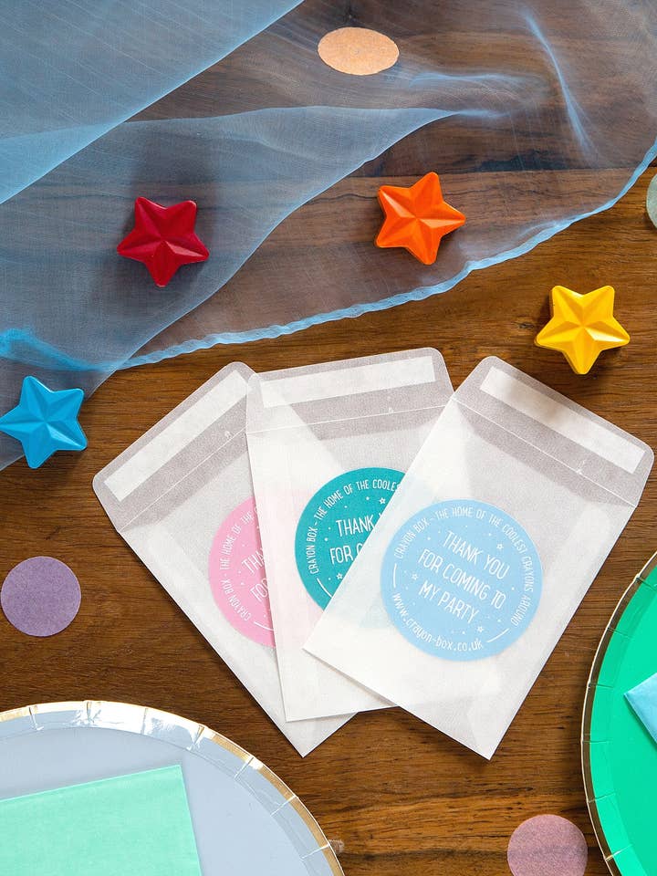 Star Wax Crayon party Bag Filler for wholesale by Crayon Box Crayons