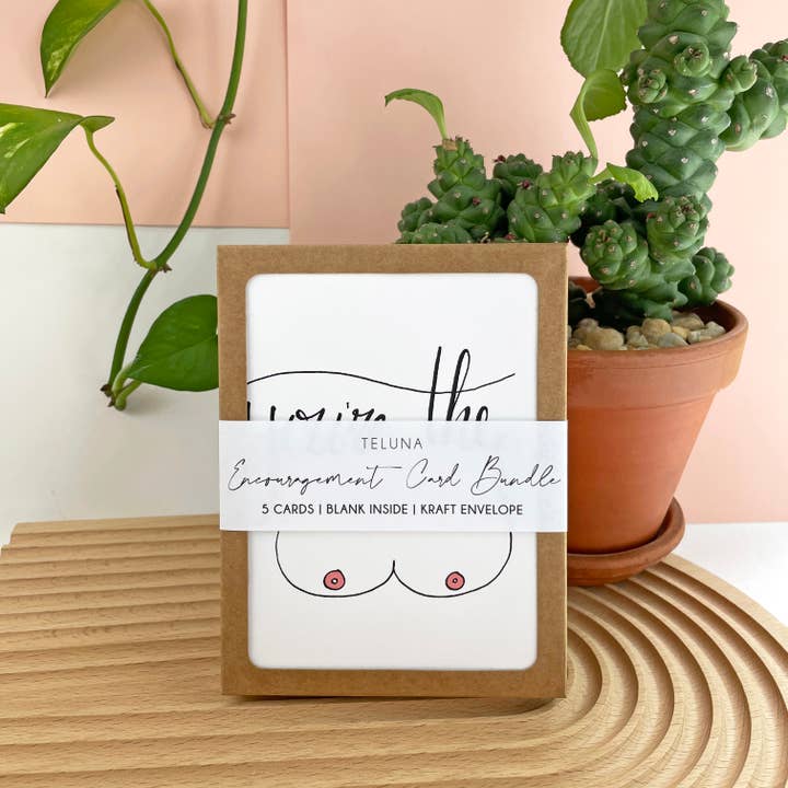 Pack de cartes d'encouragement pour la vente par Teluna