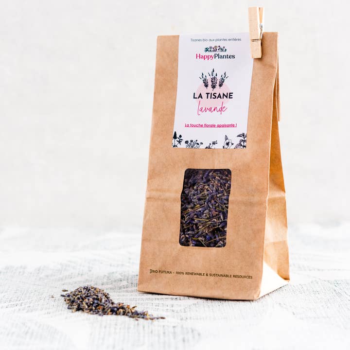 Happy Plantes – wholesale Health/detox tea – Organic herbal tea Lavender flowers Relax Calming, 25g0
