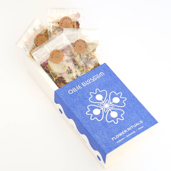 Ollie Blossom - Wholesale Facial Steam - Flower Rituals - 4 Floral Facial Steams