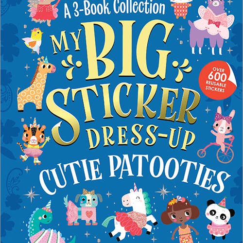 Sourcebooks - Wholesale Sticker - Kids & Baby - My Big Sticker Dress-Up: Cutie Patooties