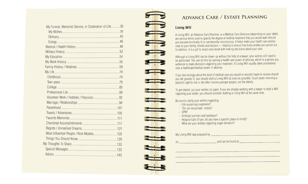 Journals Unlimited - Wholesale Journal/Diary - When I'm Gone Journal - Final Wishes (Kraft)4