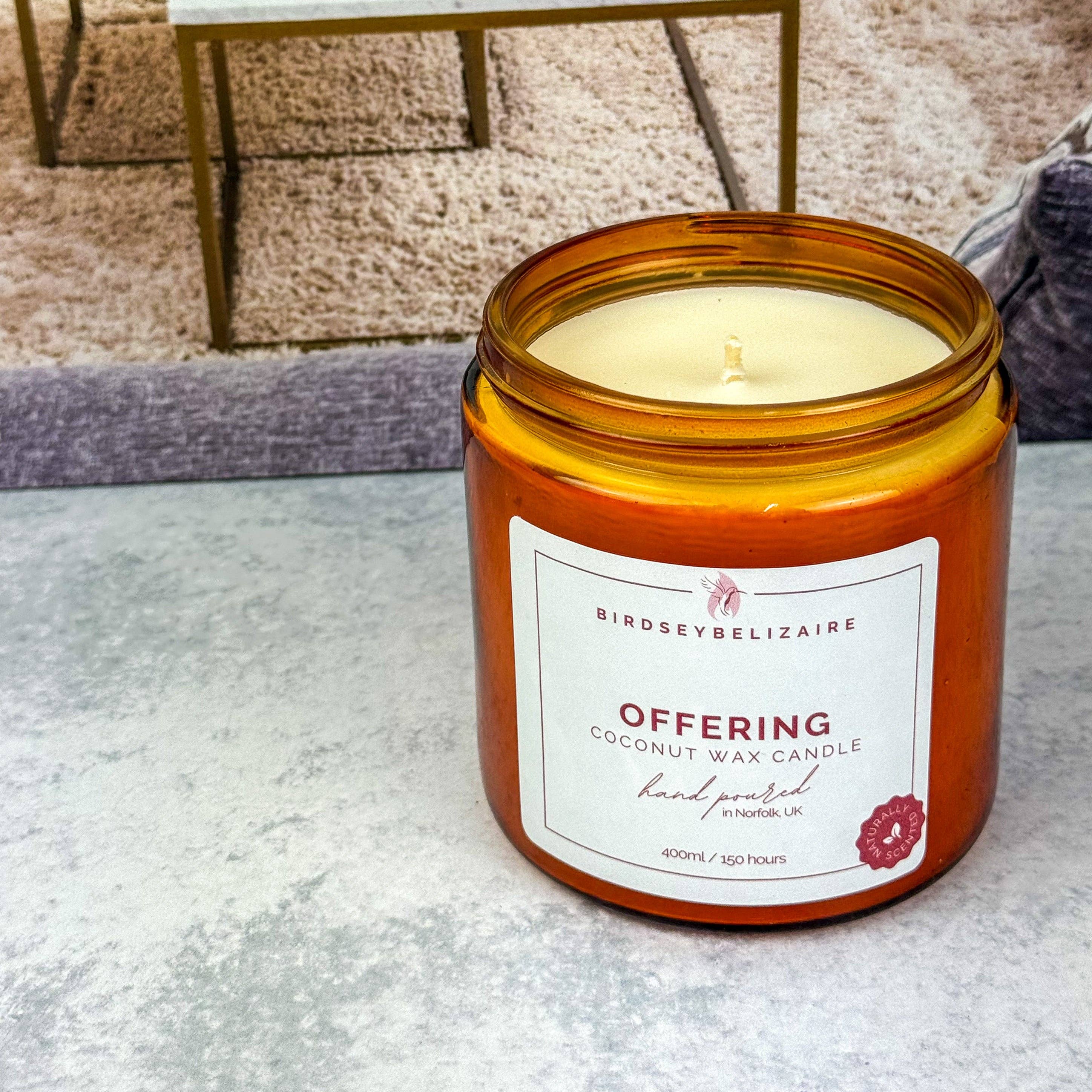 BirdseyBelizaire - Wholesale Jar/Filled Candle - Offering - Naturally Scented Candle1