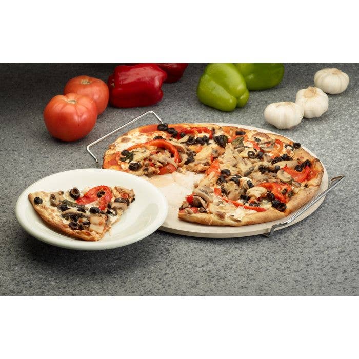 HIC - Harold Import Co. - Wholesale Kitchen Tool/Gadget - Fantes Cousin Diana Pizza Stone, 13in2