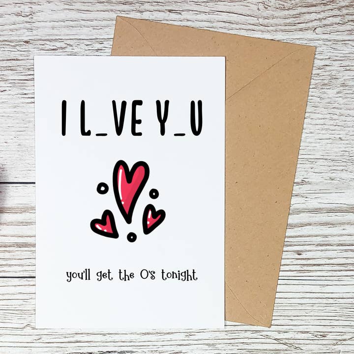 Sexy Anniversary Card For Him Or Her for wholesale by Sorry Not Sorry Co
