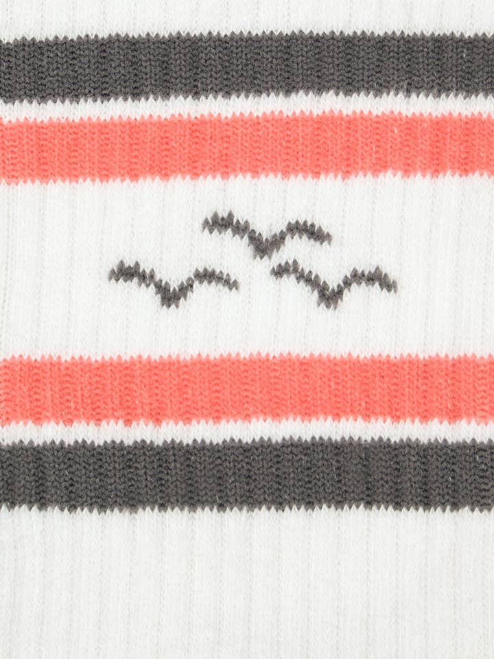 Calzino a costine con righe in jacquard per la vendita all'ingrosso da parte di Lazypants