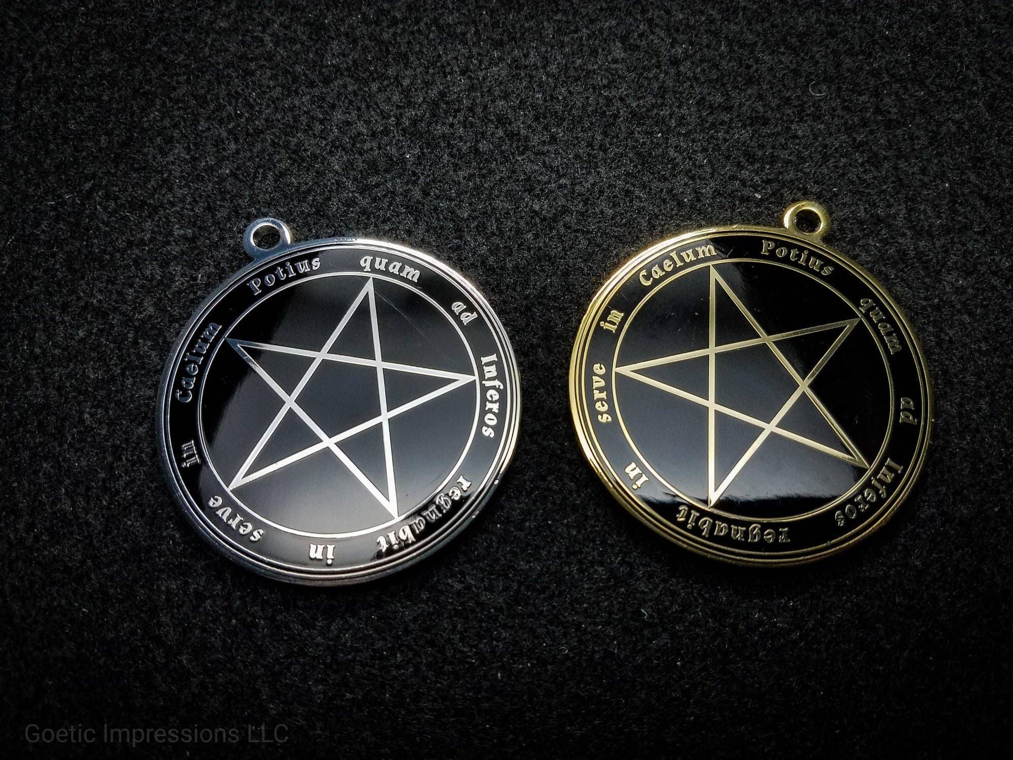 Goetic Impressions - Wholesale Individual Charm/Pendant - Lucifer Sigil Pendant7