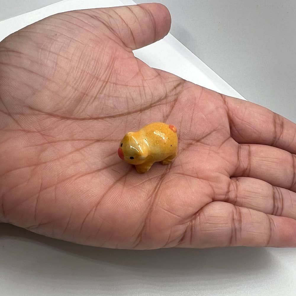 VIE - Wholesale Decorative Figurine - Mini Ceramic Figurine, Assorted Colour, Approx. 2cm66