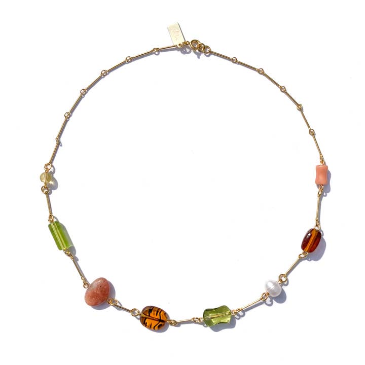 Composition Necklace No. 5 for wholesale by Michelle Starbuck Designs