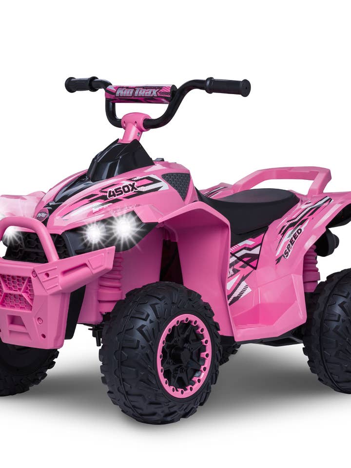 Kid Trax 12V ATV Ride-On PINK for wholesale by Flybar, Inc