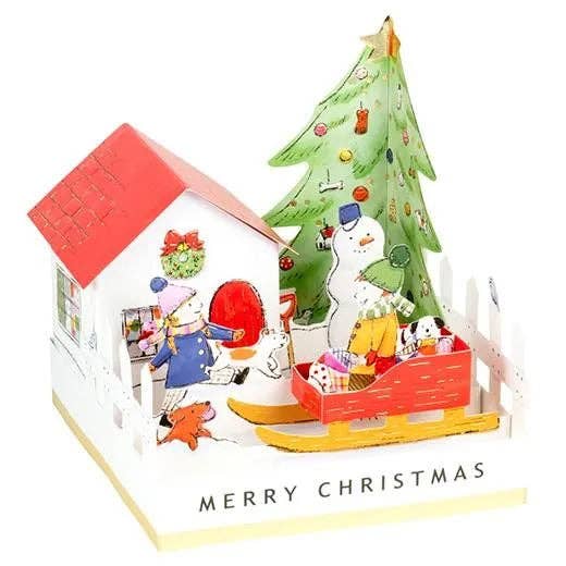 Christmas Miniature Garden Cards for Kids for wholesale by Greeting Life America