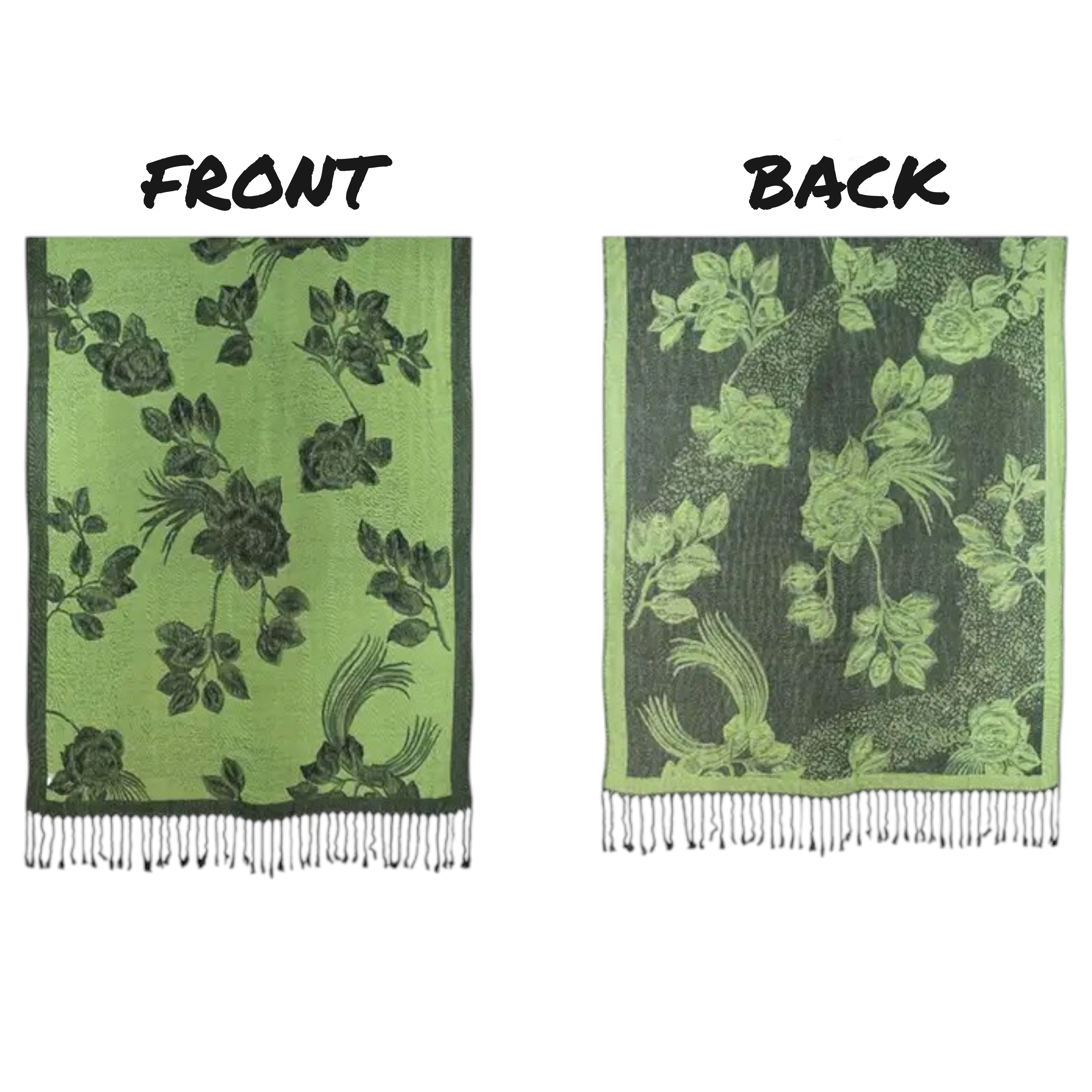 TAPA fashion – wholesale Wrap – Women's – Rose Pashmina RP2025. (12pc)64