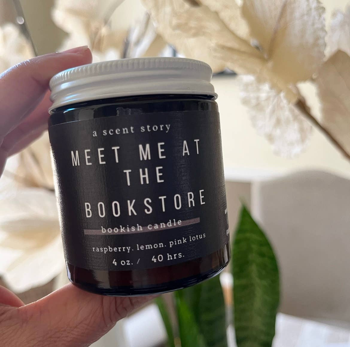 A Scent Story Candle Co - Wholesale Jar/Filled Candle - Meet Me at the Bookstore | Bookish Candle | Soy Wax1