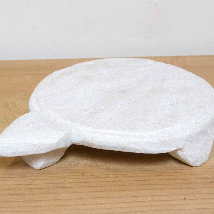 De-cor - Wholesale Decorative plate/dish/bowl - Polished White Marble Plate